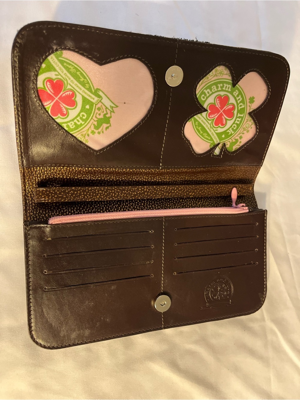 Charm & Luck Rhinestone Skull Wallet - Picture 8 of 11